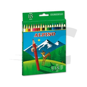 Alpino | Surtido de 18 lápices de colores